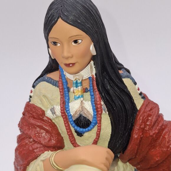 VTG 1994 Hamilton Collection Snow Princess From the Princesses of the Plains - Picture 3 of 15